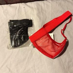 Leather underwear
